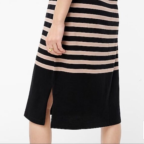 NWT J.Crew Striped T-Shirt Dress - Picture 5 of 10